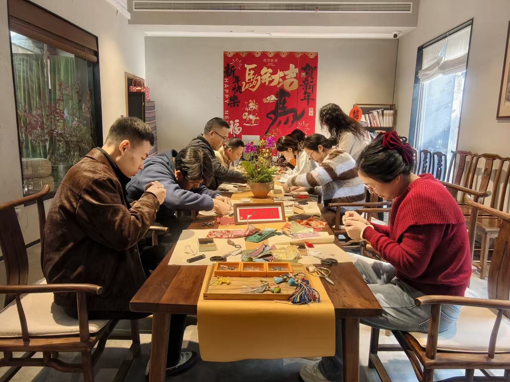 東至南團(tuán)建活動(dòng)---探尋揚(yáng)州文脈，巧制宋錦雅飾